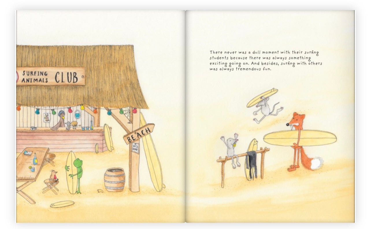 Book 2 "GASTON and PHILIPPE - The Surf School"